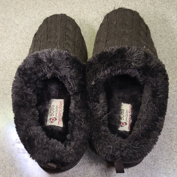 SKECKERS BOB'S HOUSE SHOES 👞SIZE 6 / 7 Dark Brown - Picture 10 of 16